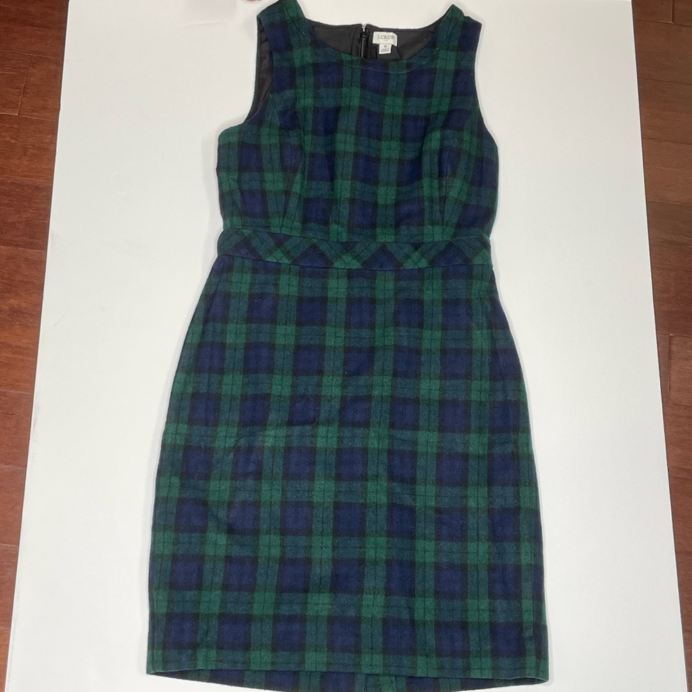 Women’s Plaid J. Crew dress, Size 6